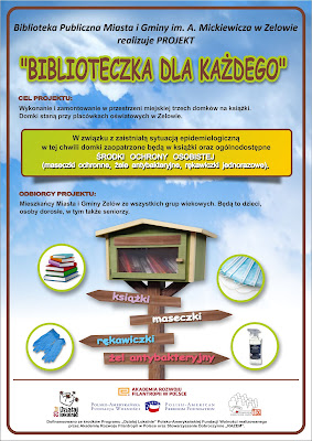 "Biblioteczka dla Każdego" - plakat