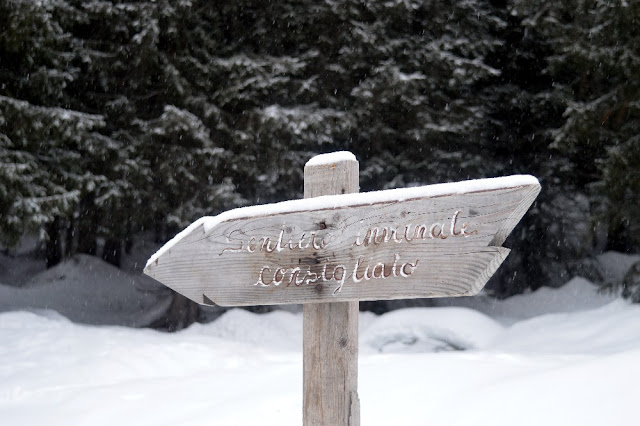 lago nambino neve inverno