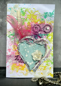 agnieszka bellaidea card mixedmedia 13arts