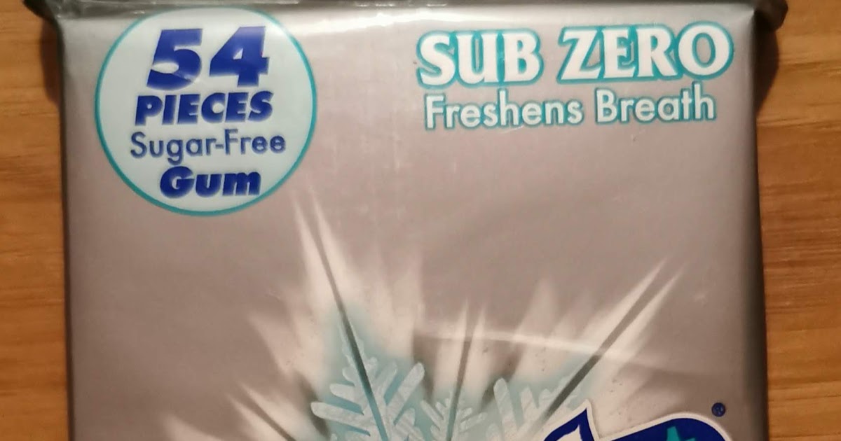 Excitemint Sub Zero Chewing Gum (Aldi)