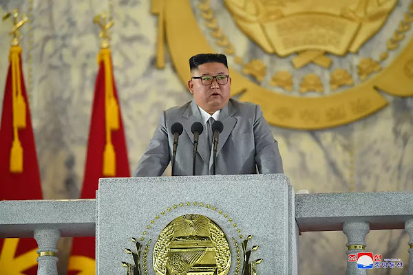 Kim Jong Un at Military Parade Speech, October 10, 2020