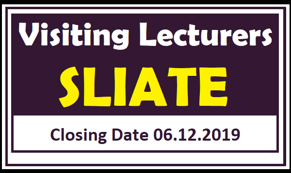 Visiting Lecturers : SLIATE