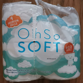 The Budget Reviews Unbranded Worthy Promotionals Oh So Soft Toilet Paper Dollar Tree