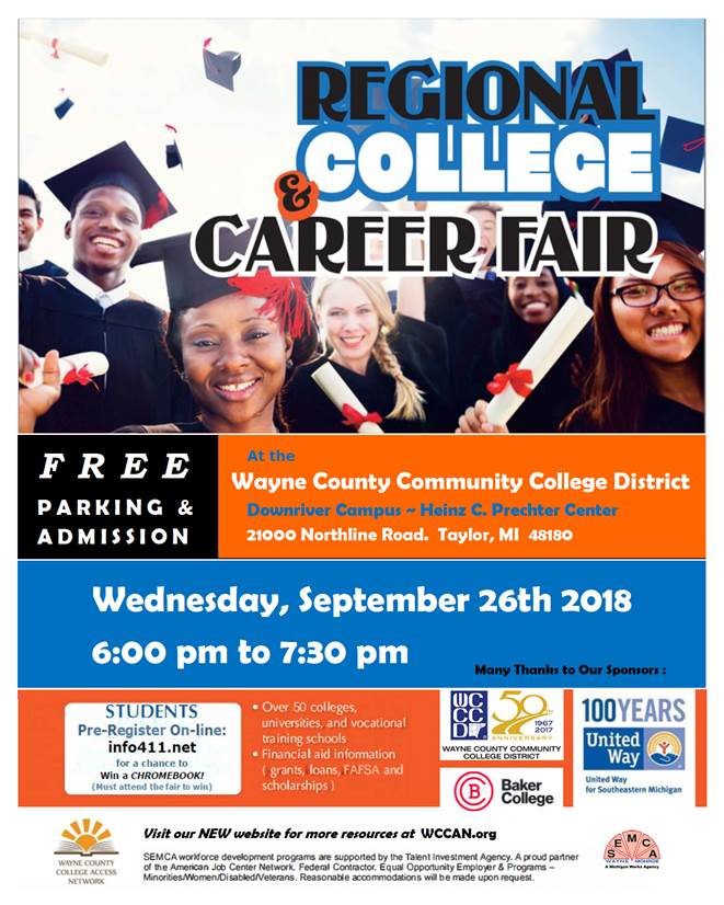 Talking Taylor Schools WCCCD TO HOST regional college career fair