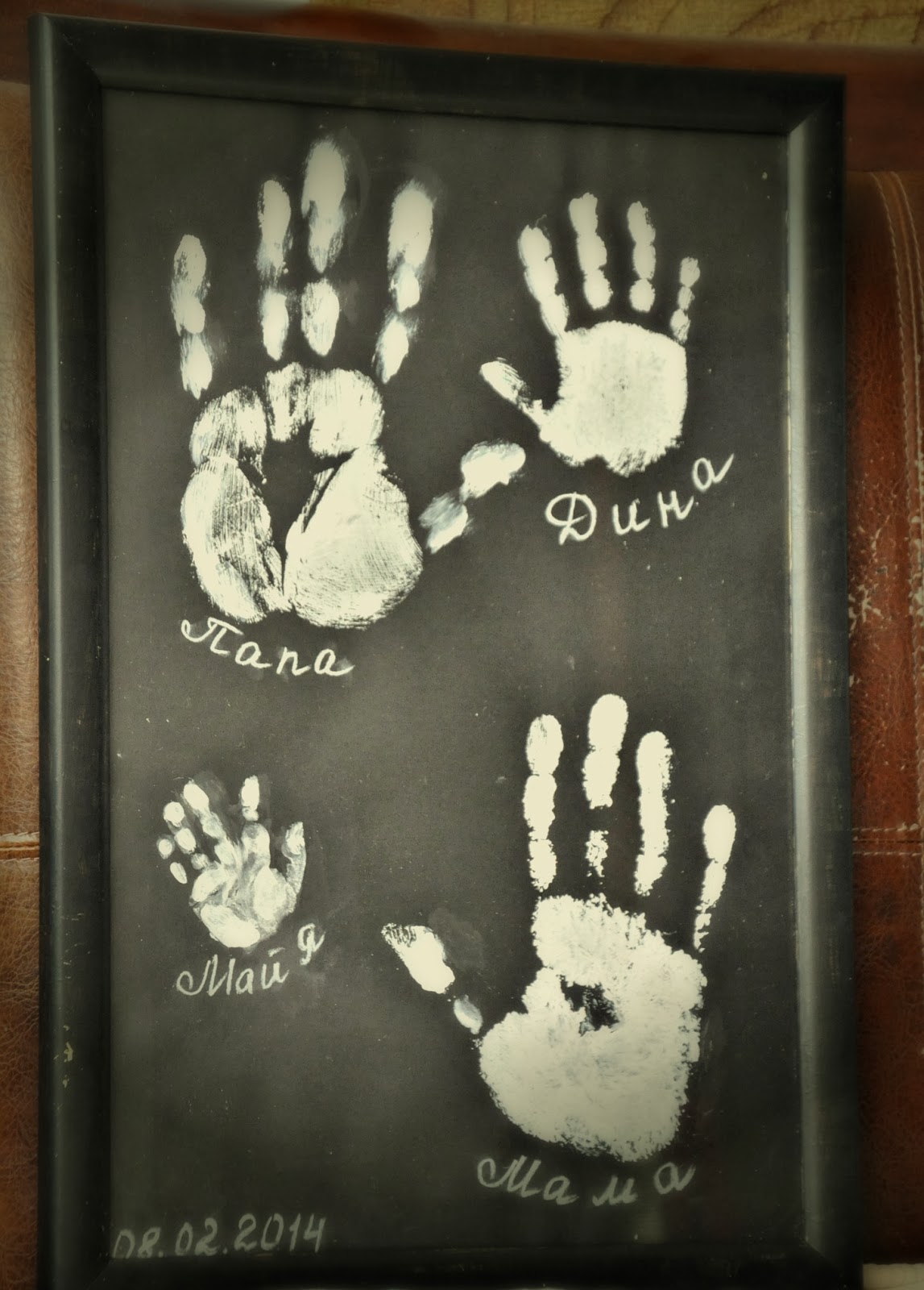 Как сделать картину отпечаток ягодиц