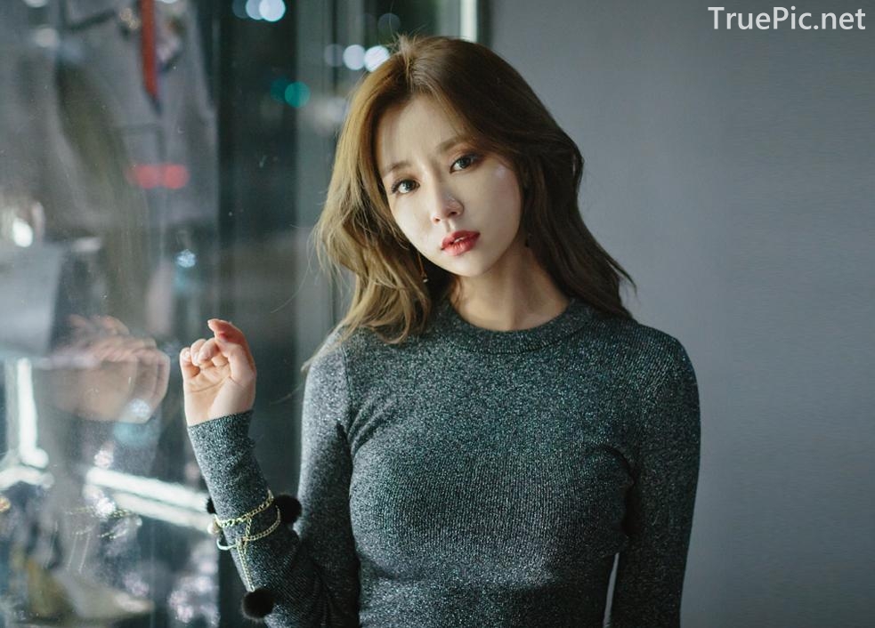 Korean Fashion Model - Kim Jung Yeon - Winter Sweater Collection - TruePic.net - Picture 17