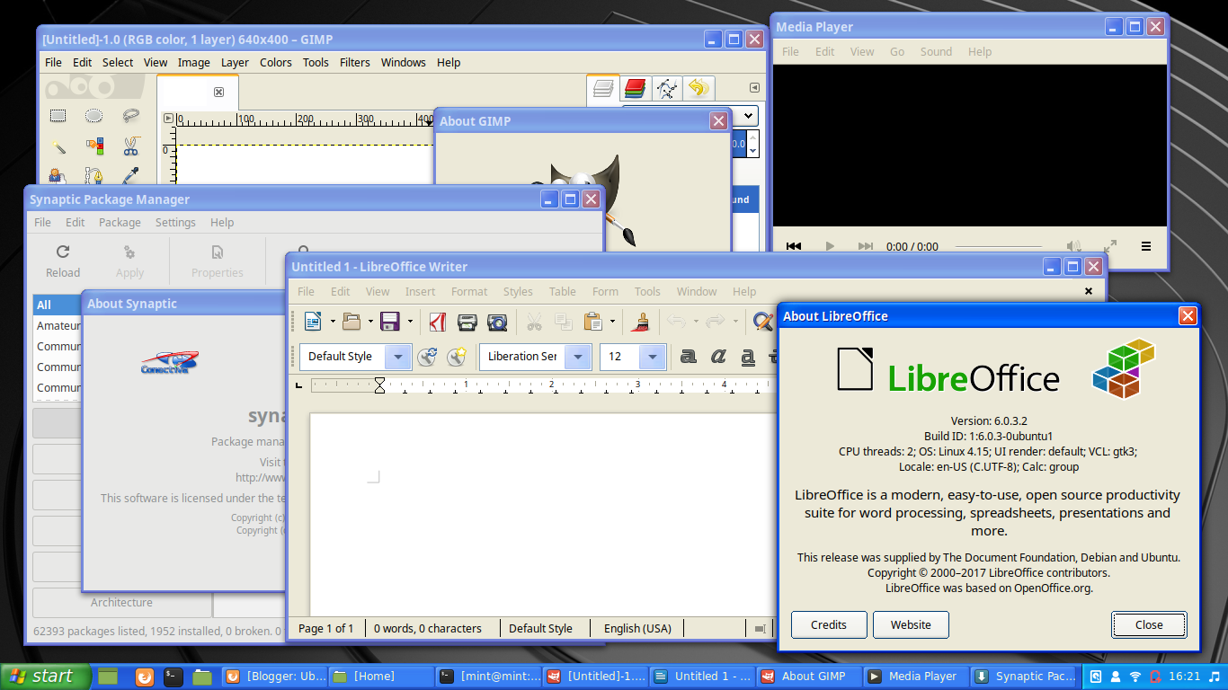 linux windows xp skin