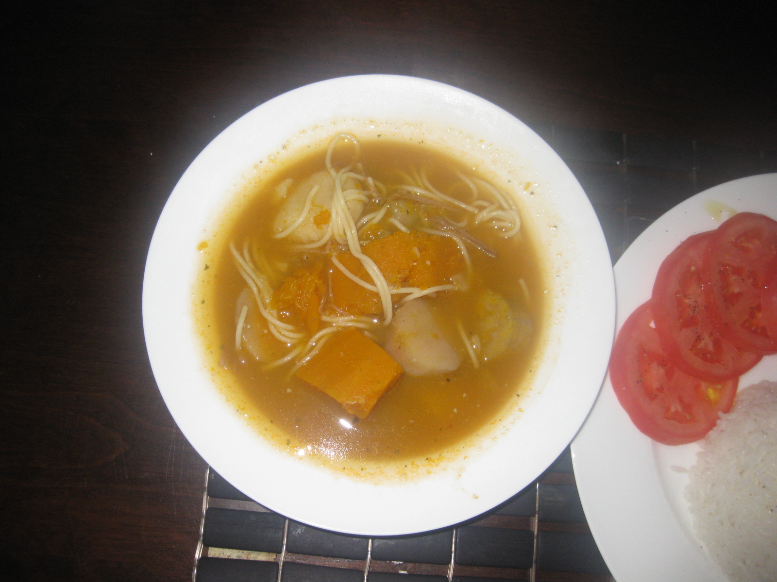 Diego's Food Blog Cuban Beef Soup, White Rice with Ropa Vieja