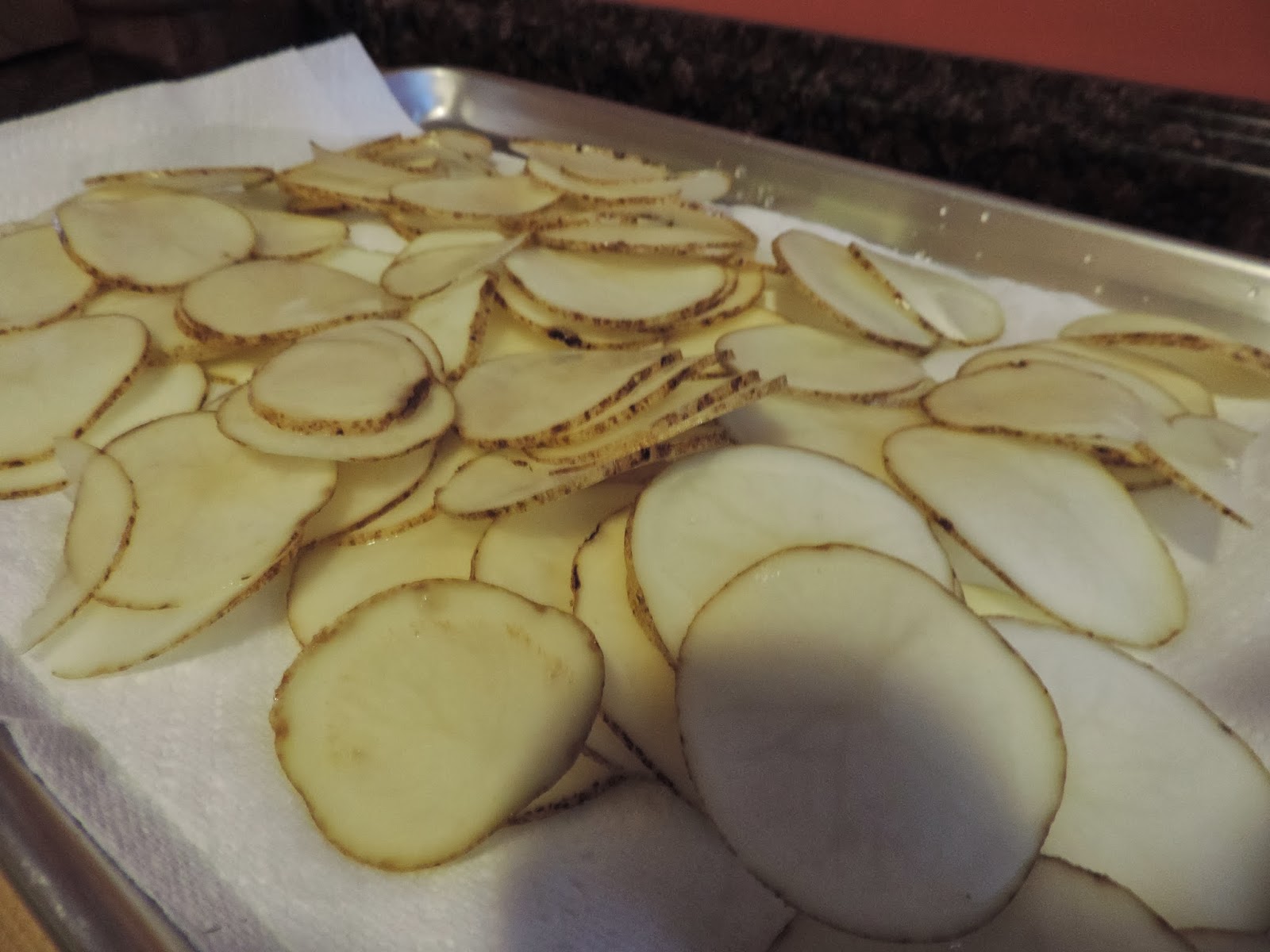 Made From Scratch Potato Chips... The Kitchen Wife