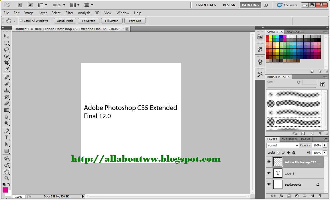Adobe photoshop cs5 extended 12.0 portable p.a