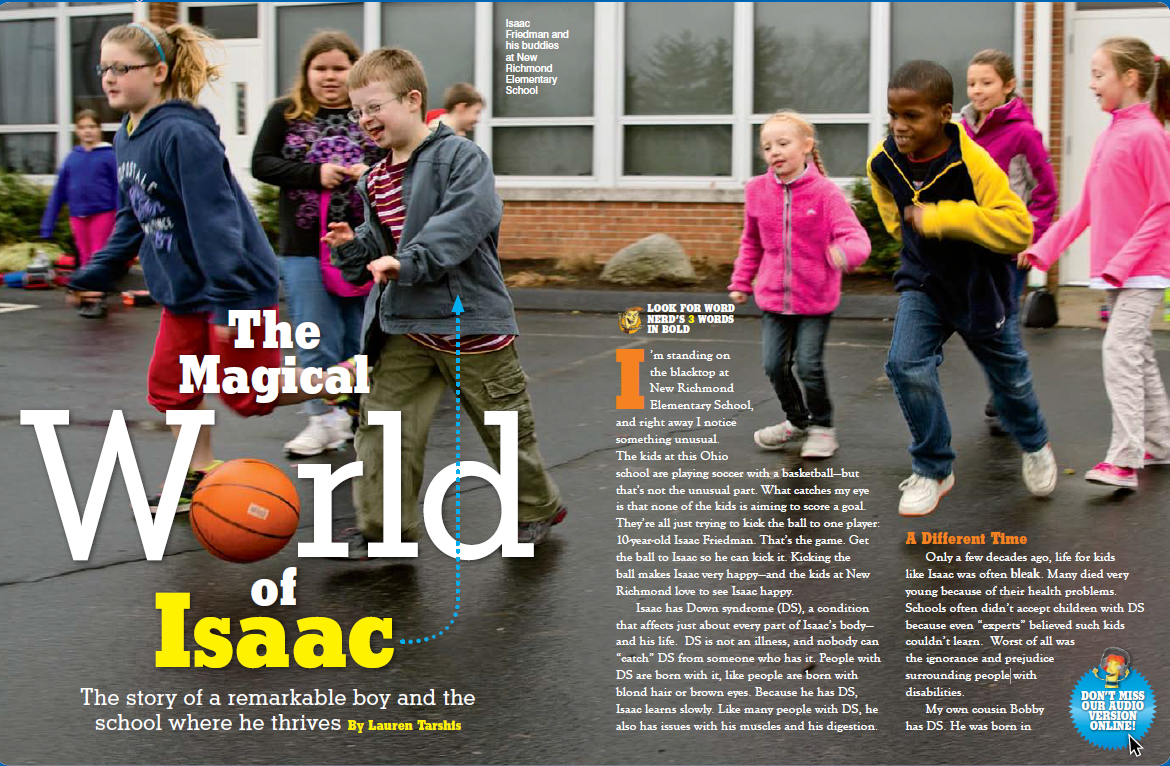 New Richmond School news: The Magical World of Isaac