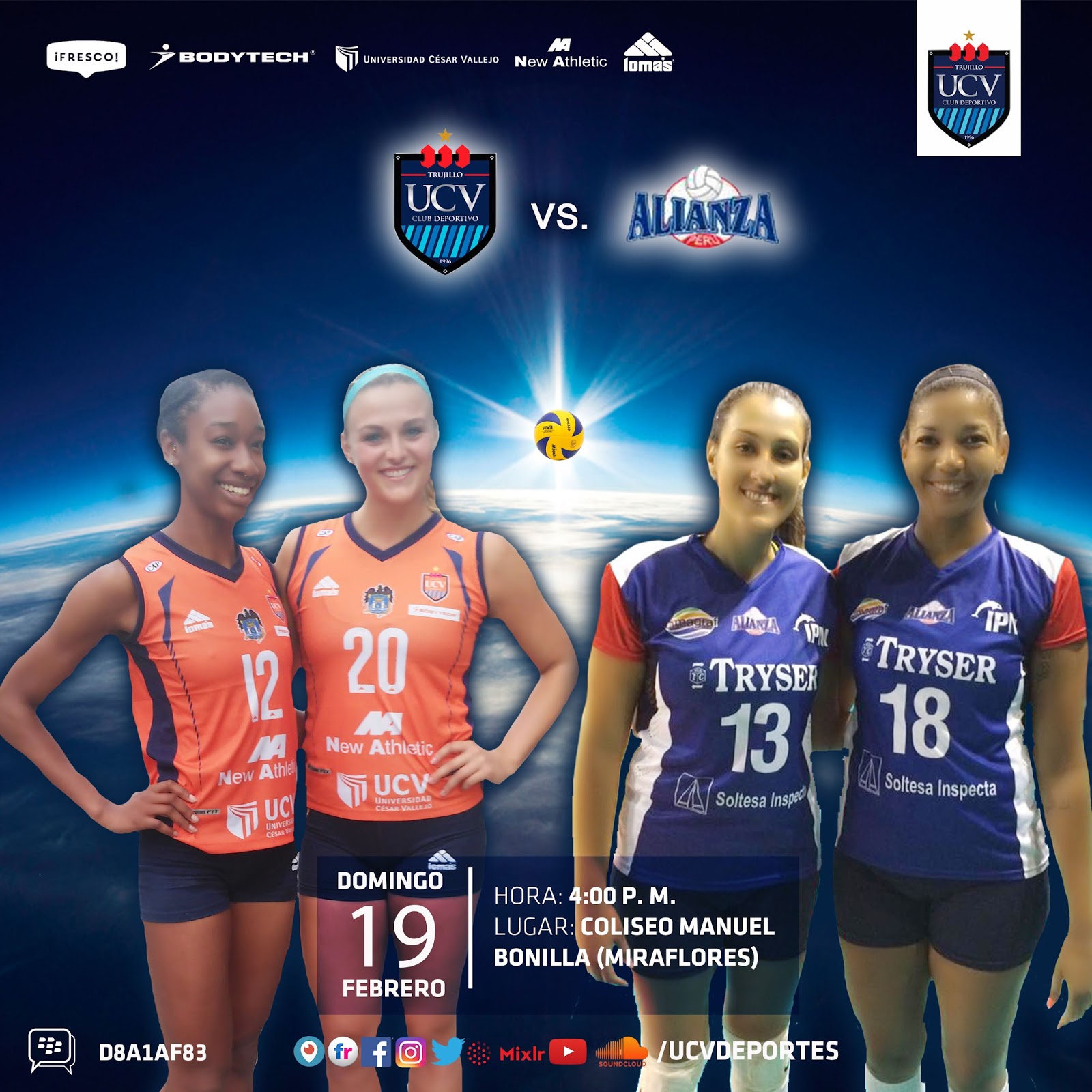 UCV Deportes Próxima fecha Universidad César Vallejo vs. Deportivo