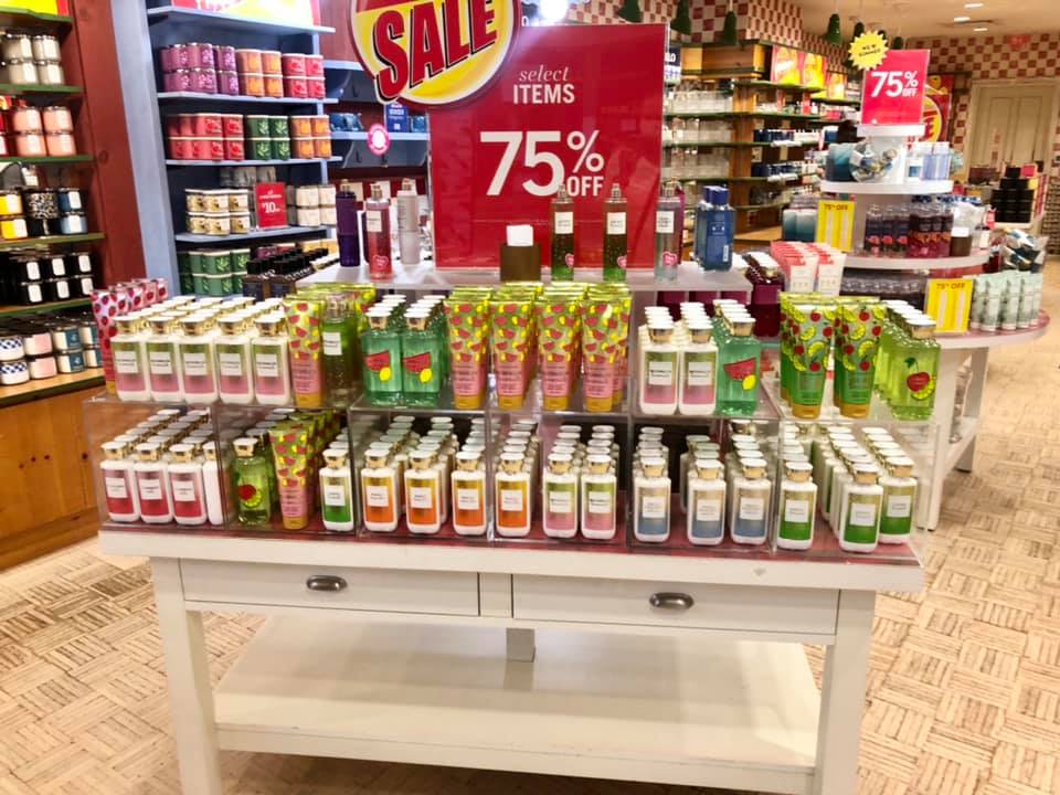 Life Inside the Page: Bath & Body Works  Semi- Annual Sale Reductions To  75% Off Today, June 28th