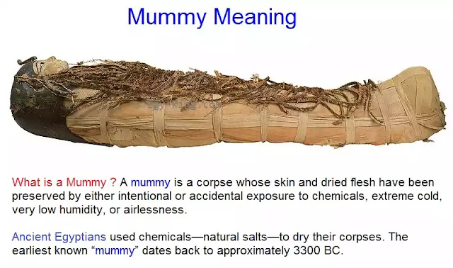 Mummy Meaning