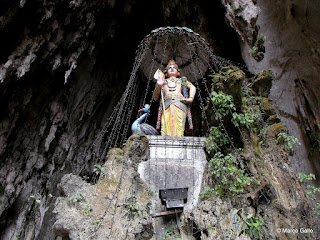 CUEVAS DE BATU, SANTUARIO HINDÚ. KUALA LUMPUR. MALASIA