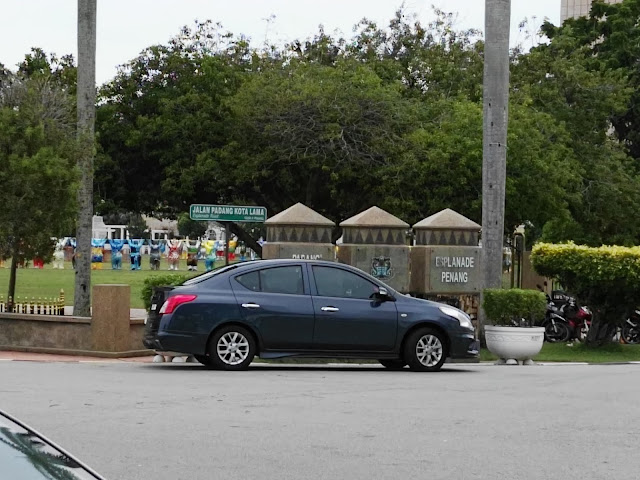 jalan padang kota lama, esplanade penang