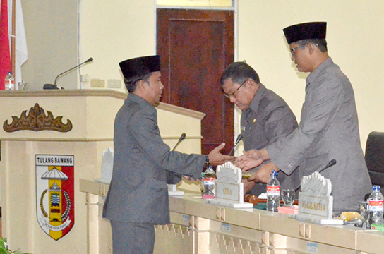 DPRD Tulang Bawang Harapkan Pemkab Segera Realisasikan APBD Perubahan