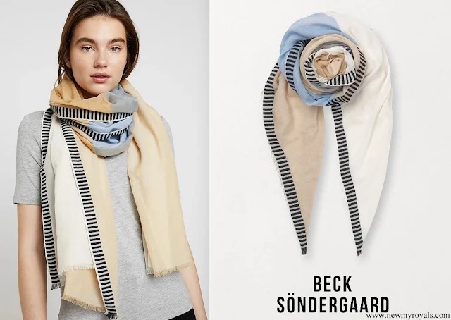 Princess Sofia wore Beck Sondergaard Vikke Scarf