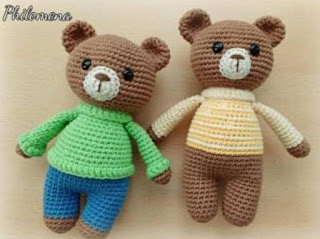 PATRON GRATIS OSO AMIGURUMI 44869