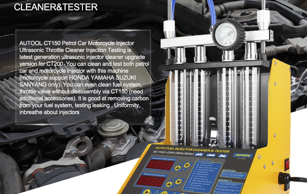 SSNA AUTO TOOLS Injector Cleaning and Testing Machine