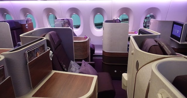 至福の時間！タイ航空A350-900ビジネスクラス搭乗レビュー！ | リーマンマイラー家の楽しみ方