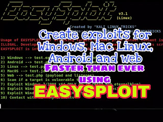 easysploit kail linux easy and autometic metasoploit