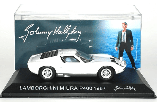 Les voitures de Johnny Hallyday Lamborghini Miura P400 1967 1:43