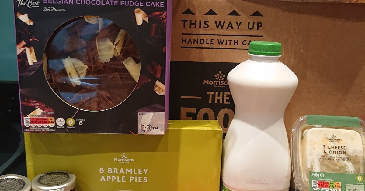 2teaornot2tea Morrisons food boxes Afternoon tea box £15