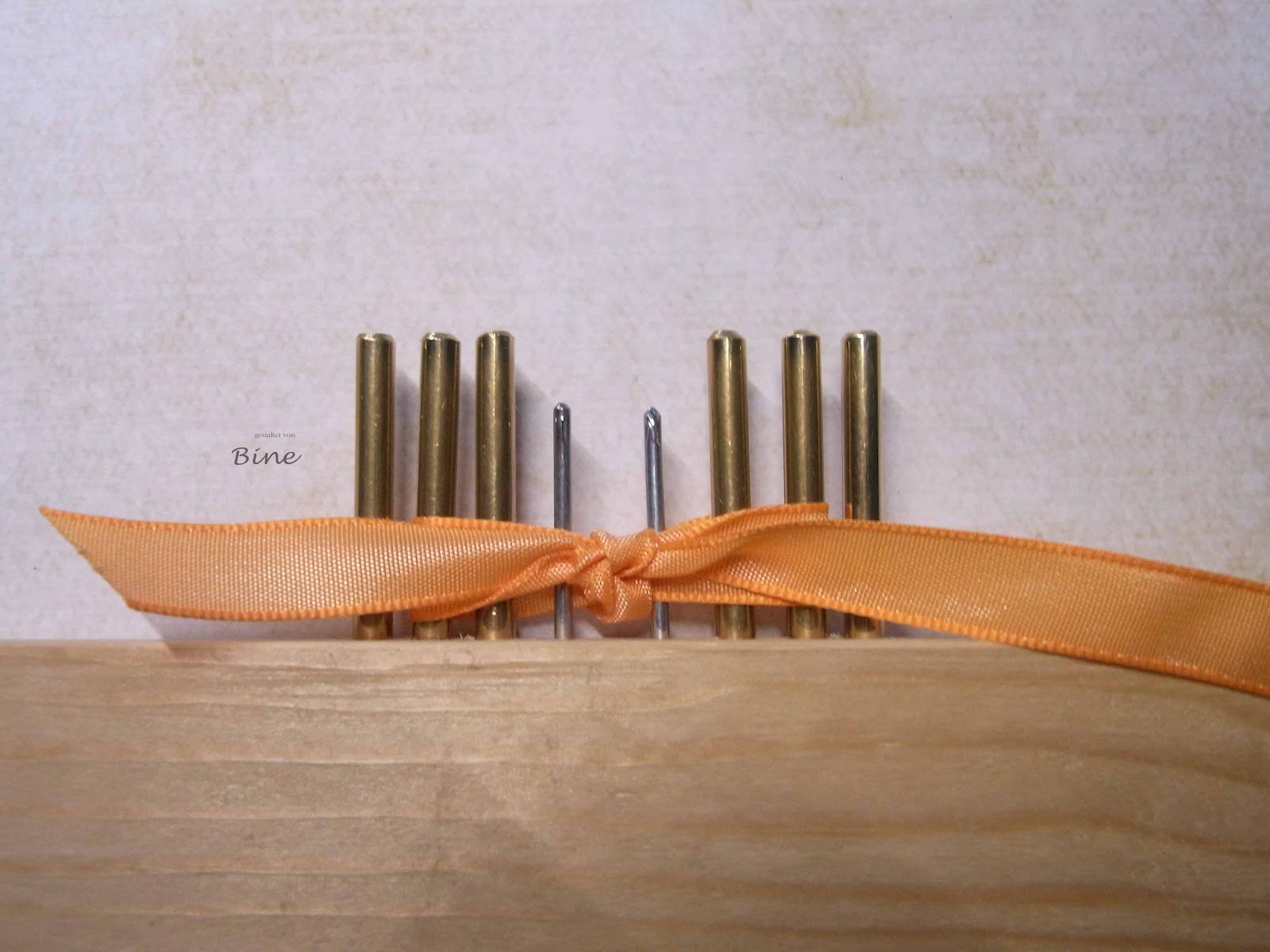 Bines Karten: Anleitung Schleife binden