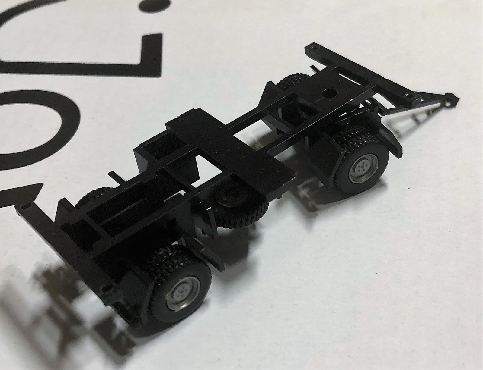 Hurley's Model Railroad Supply 1/87th scale truck parts for sale