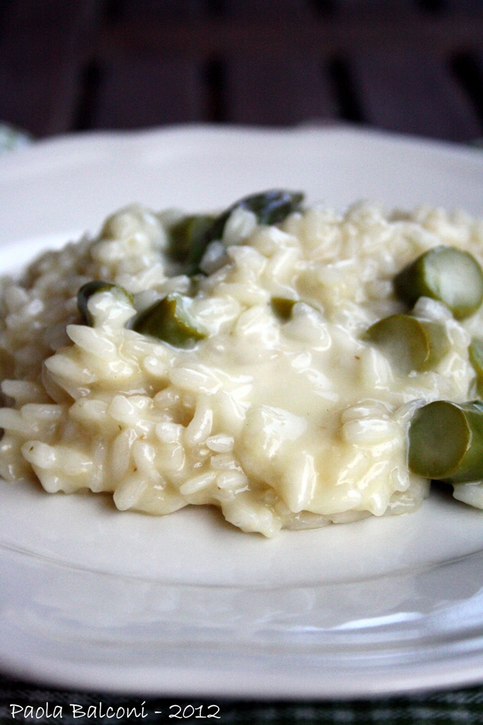 La cucina piccoLINA Risotto agli asparagi e taleggio e Castel Taufers
