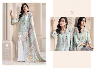 Kaara Suits mahe Noor Cotton Shiffly pakistani Suits wholesaler