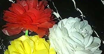 Cara Membuat Bunga Dahlia dari Kantong Plastik Bekas