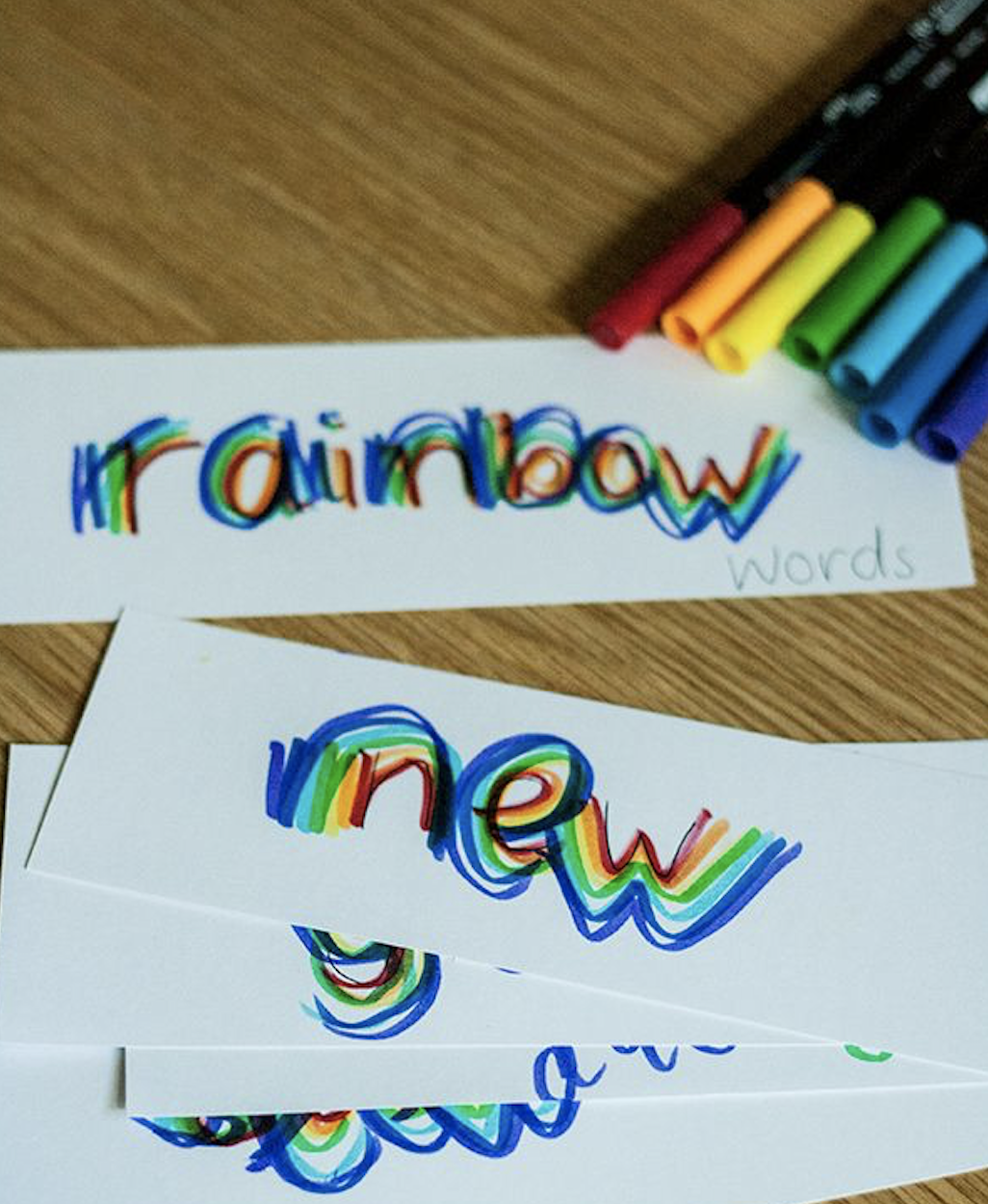creative writing rainbow