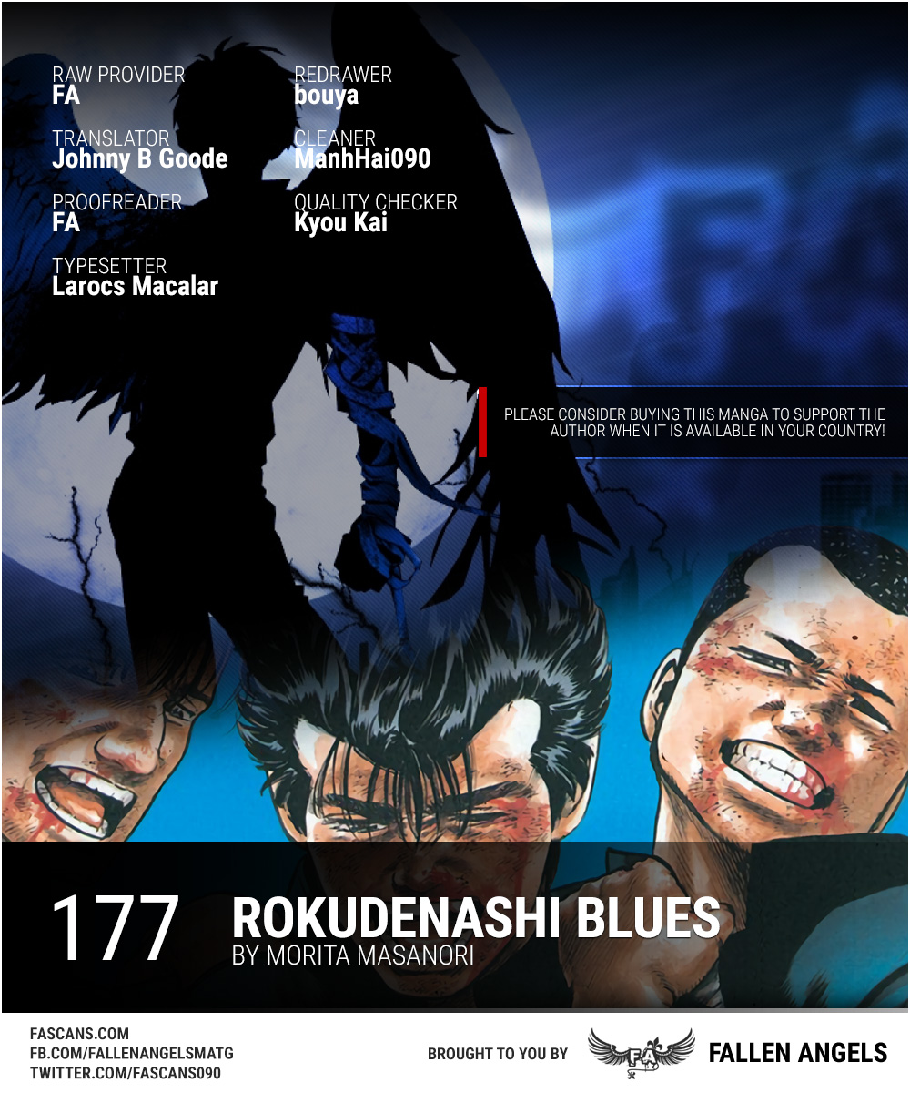 Rokudenashi Blues: Chapter 177 - Page 1