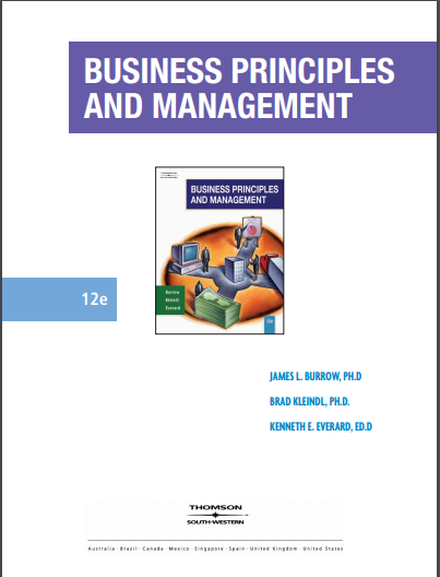 Business Principles And Management-12Th Ed. PDF Free download