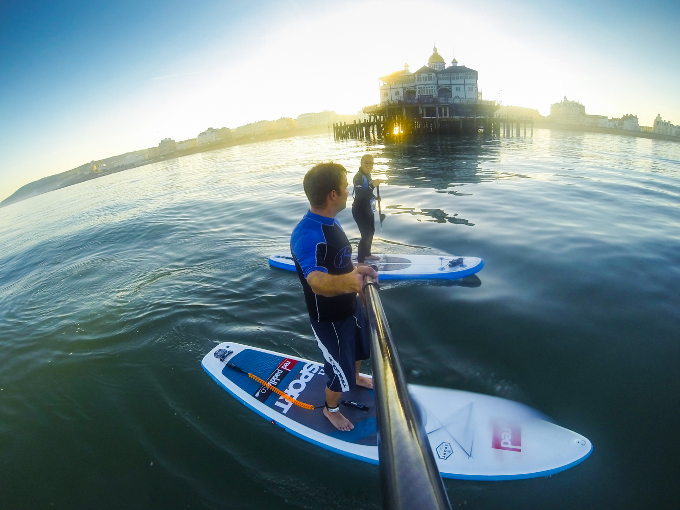 From the front of my paddle board Photo series