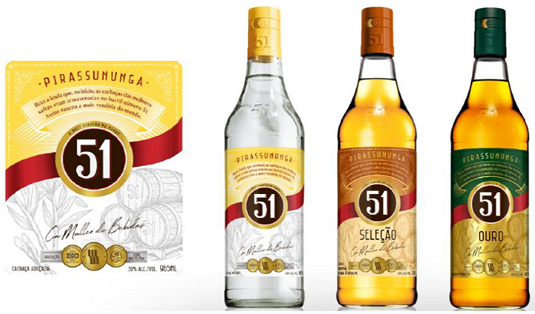 Mundo Das Marcas: CACHAÇA 51