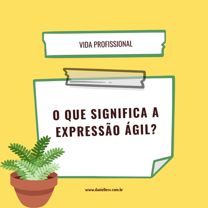 O que significa a expressão ágil? O que significa a expressão ágil?