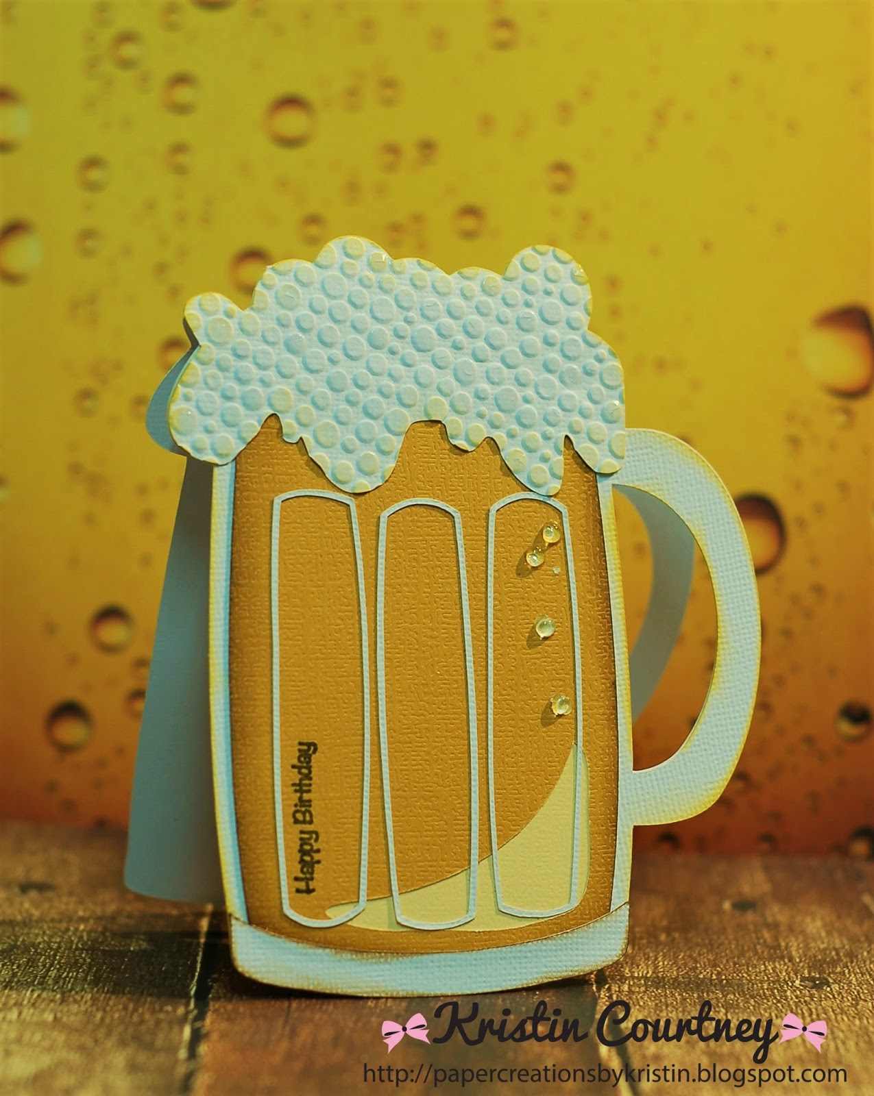 Paper Creations by Kristin Beer Mug Card