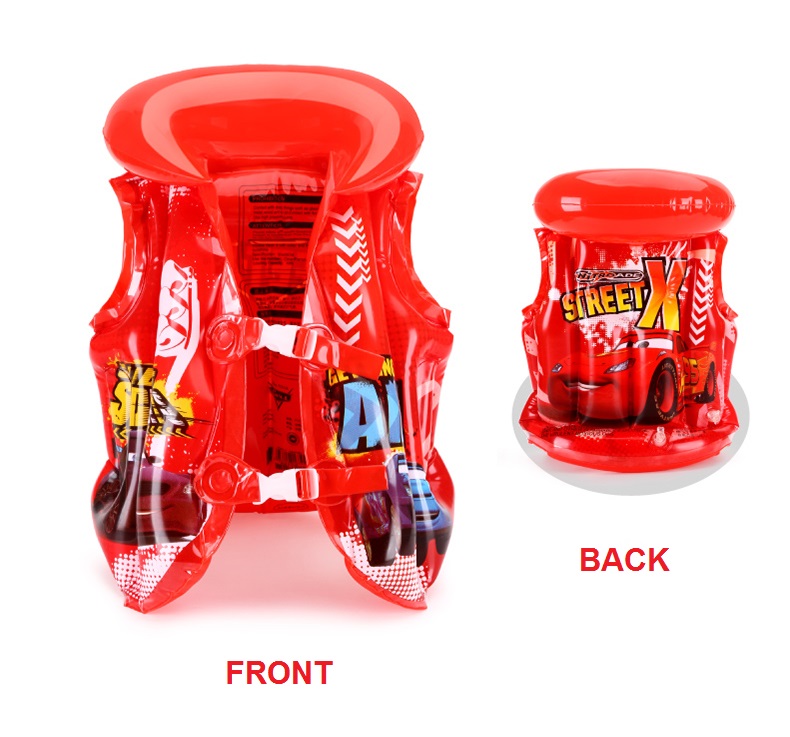 Disney Pixar Cars 2017 Design Inflatable Swim Vest (CR09)