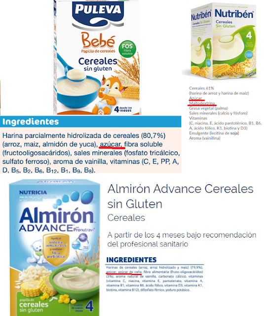 PAPILLAS DE CEREALES PARA BEBÉS: INNECESARIAS - Nutriweb