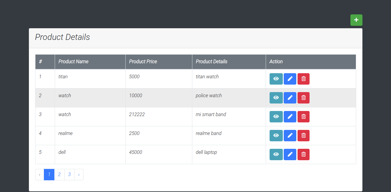 Laravel Crud Fetch Display Data Using Resource Controller With Eloquent ...
