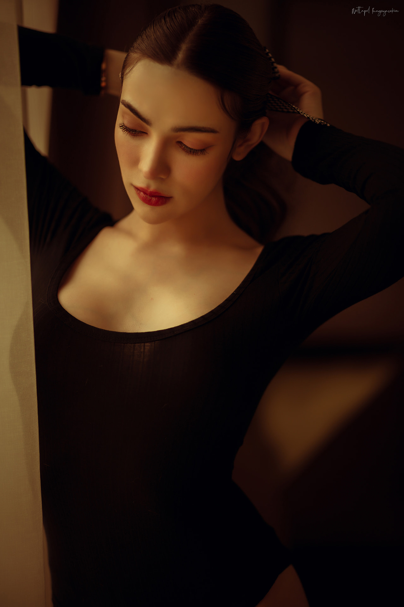 Black suite - Model : Stina Jensen @BaoBua: Thai Model || BaoBua.Com