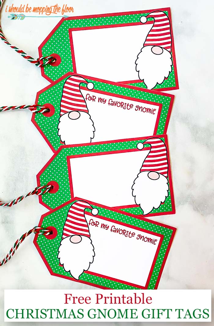 Christmas Gnomes Favor Tag Printable Holiday Gift Tag Christmas Party Favor Tag Template Buffalo Plaid Christmas Editable Tag Gift Tag