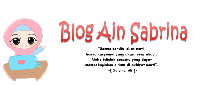 ~Blog Ain sabrina~