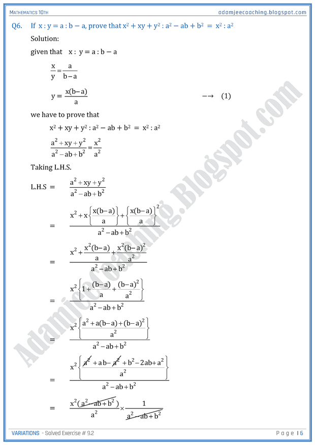 variations-exercise-9-2-mathematics-10th