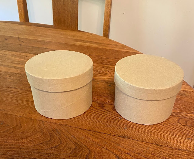 Dollar Tree Round Craft Box Pumpkins Organized Clutter