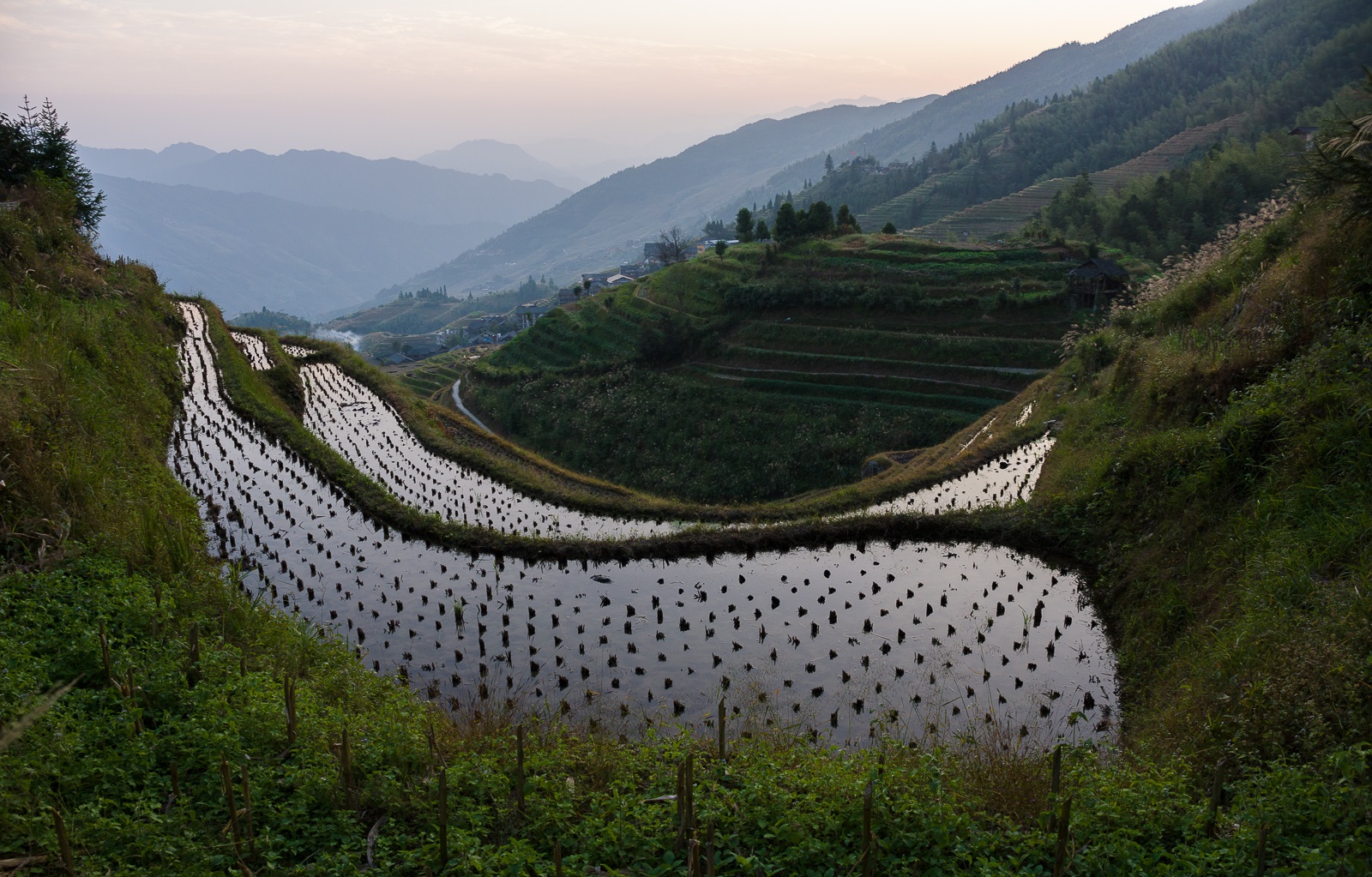 Longsheng Rice Terraces China With Map Photos