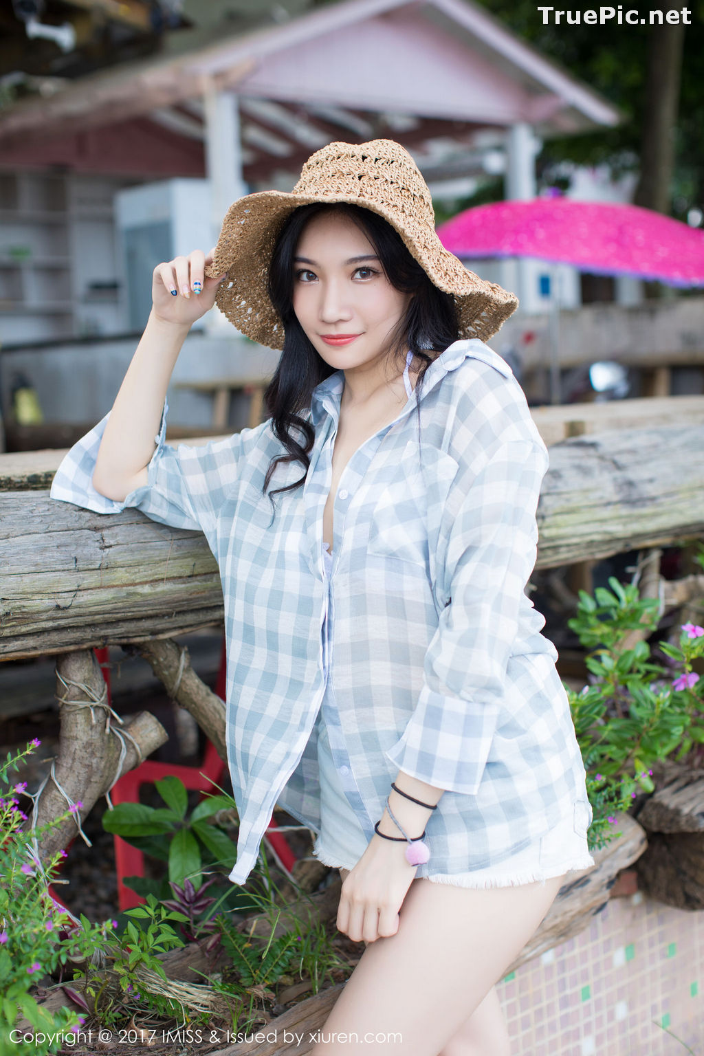 Image IMISS Vol.182 – Chinese Model Xiao Hu Li (小狐狸Sica) – Beachwear Fashion - TruePic.net - Picture-21